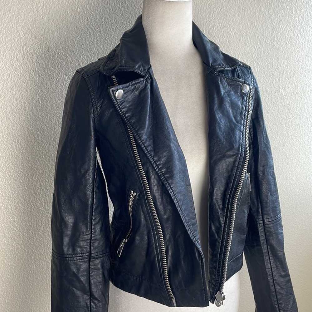 American Eagle - Black Leather Jacket - image 3
