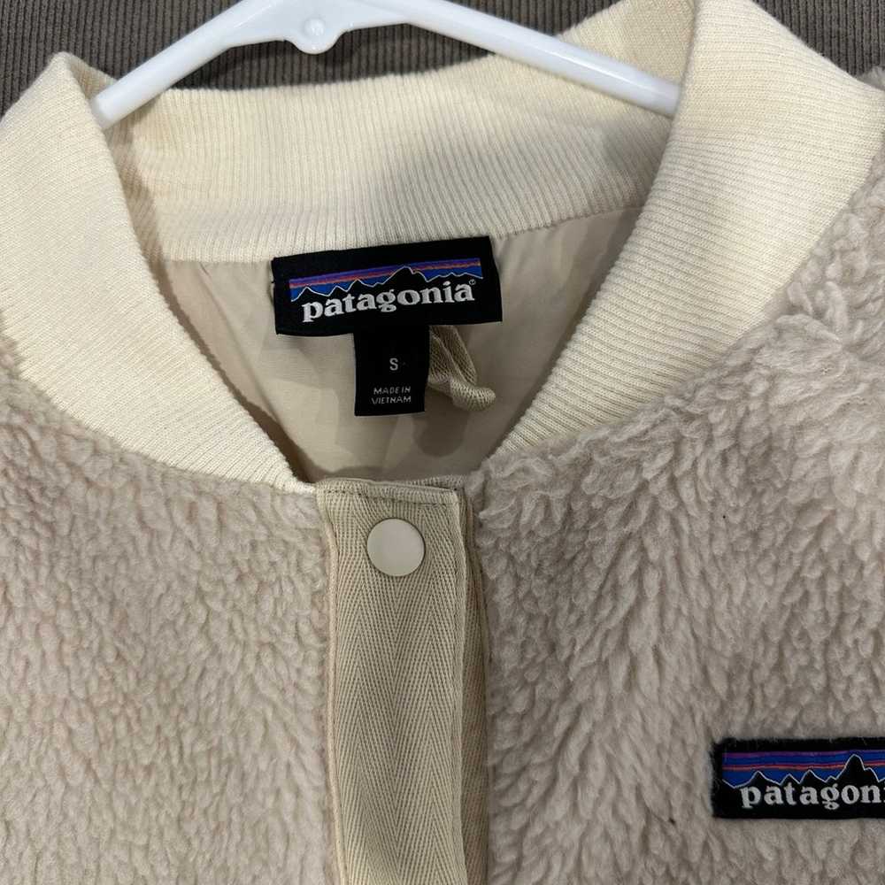 Patagonia woolyester bomber jacket S - image 5