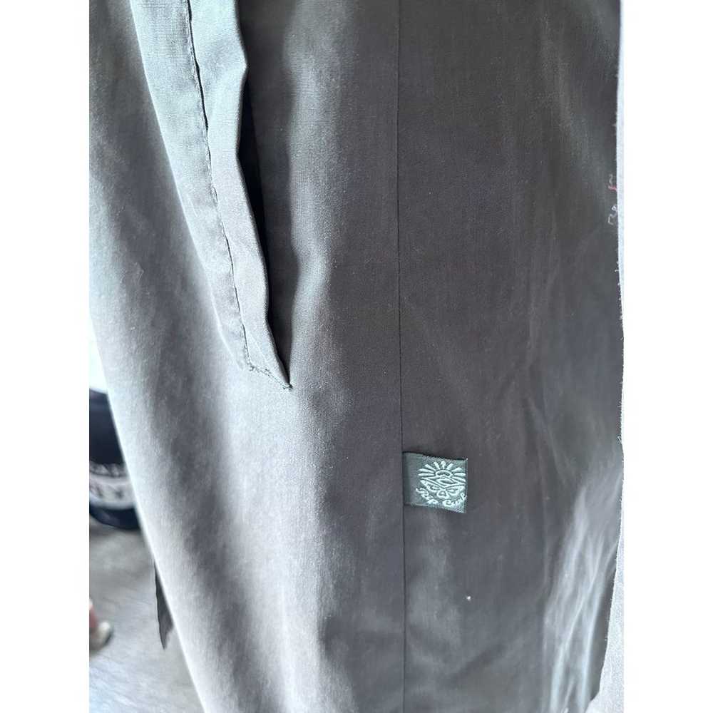 NWOT Rip Curl Gray Hooded Rain Coat Juniors Size … - image 10