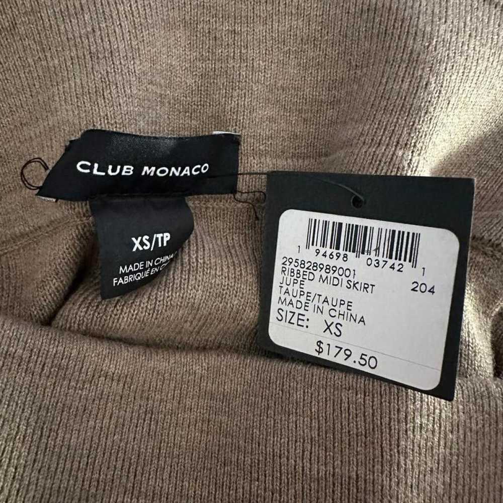 Club Monaco Wool mid-length skirt - image 9