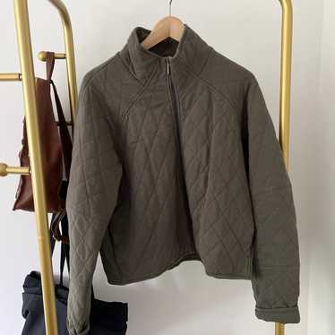 lululemon quilted bomber jacket