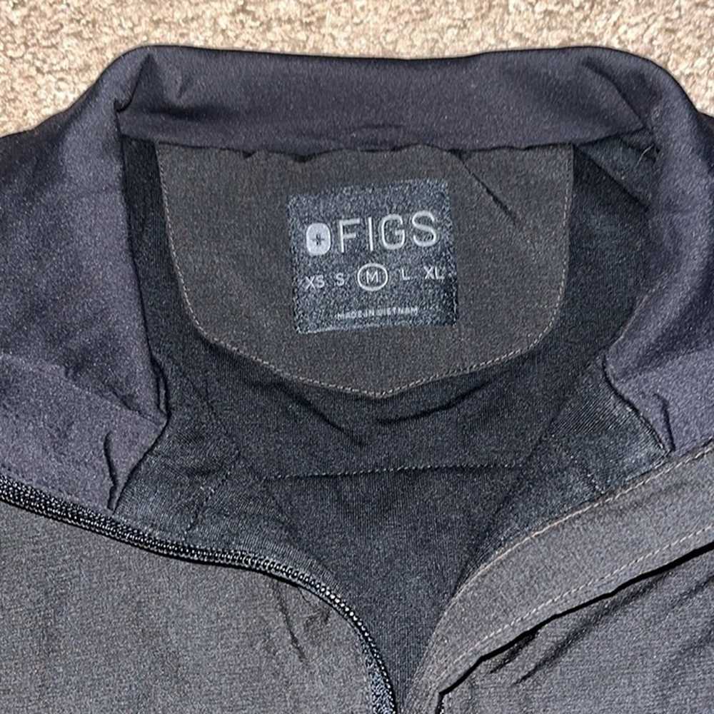 Figs Morven Insulated Quilted Vest Black Medium - image 8