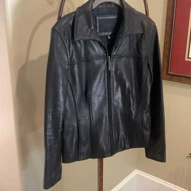 AVANTI Super Soft Black  Leather Jacket - image 1