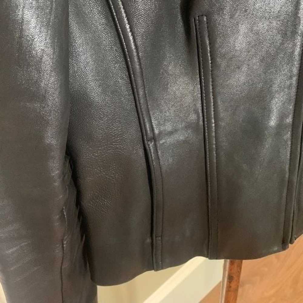 AVANTI Super Soft Black  Leather Jacket - image 4
