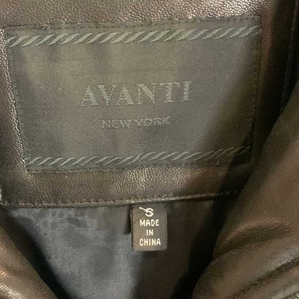 AVANTI Super Soft Black  Leather Jacket - image 5