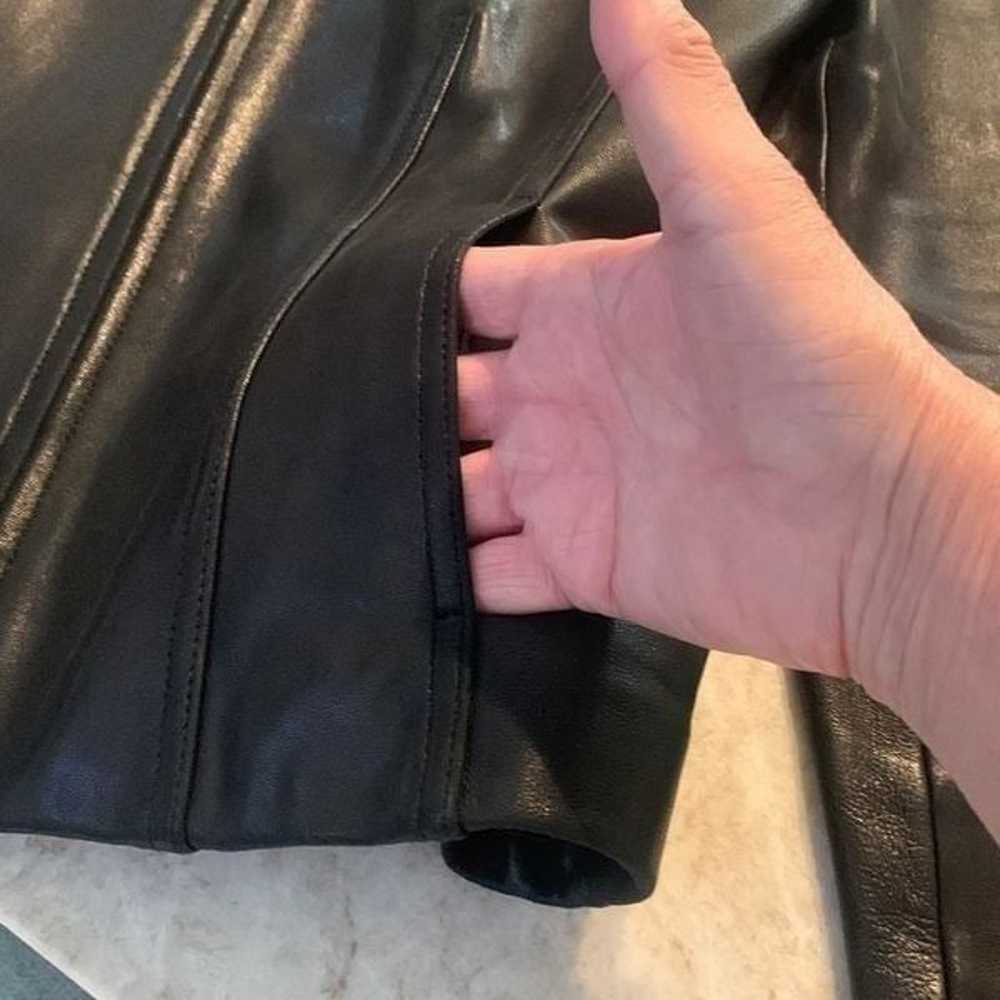 AVANTI Super Soft Black  Leather Jacket - image 8