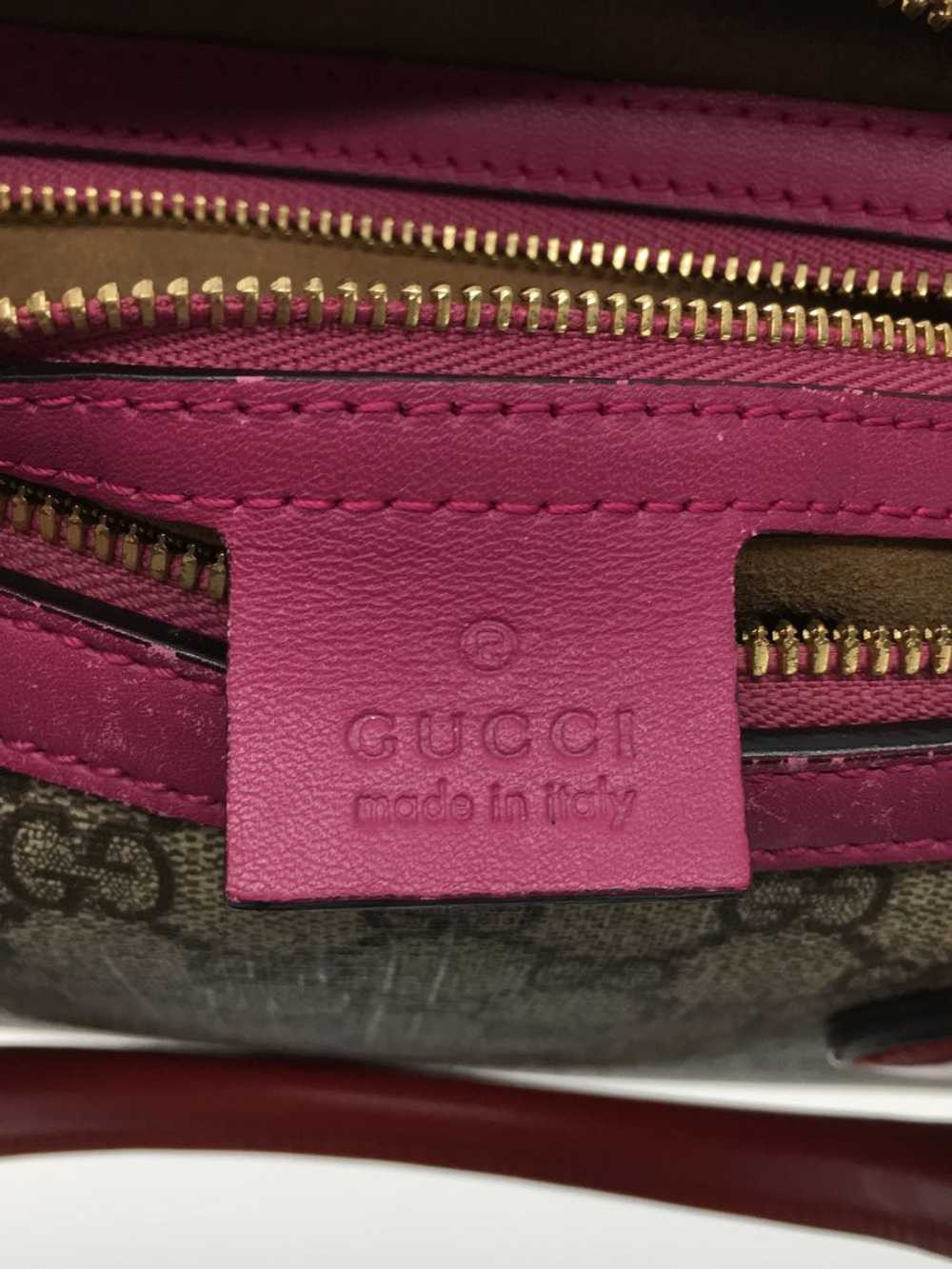 Used Gucci Boston Bag Gg Supreme/Canvas/Beg/409529 - image 5