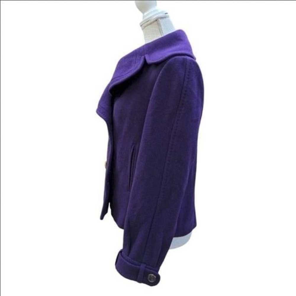 LIKE NEW Aquascutum London Women's Purple Wool & … - image 4