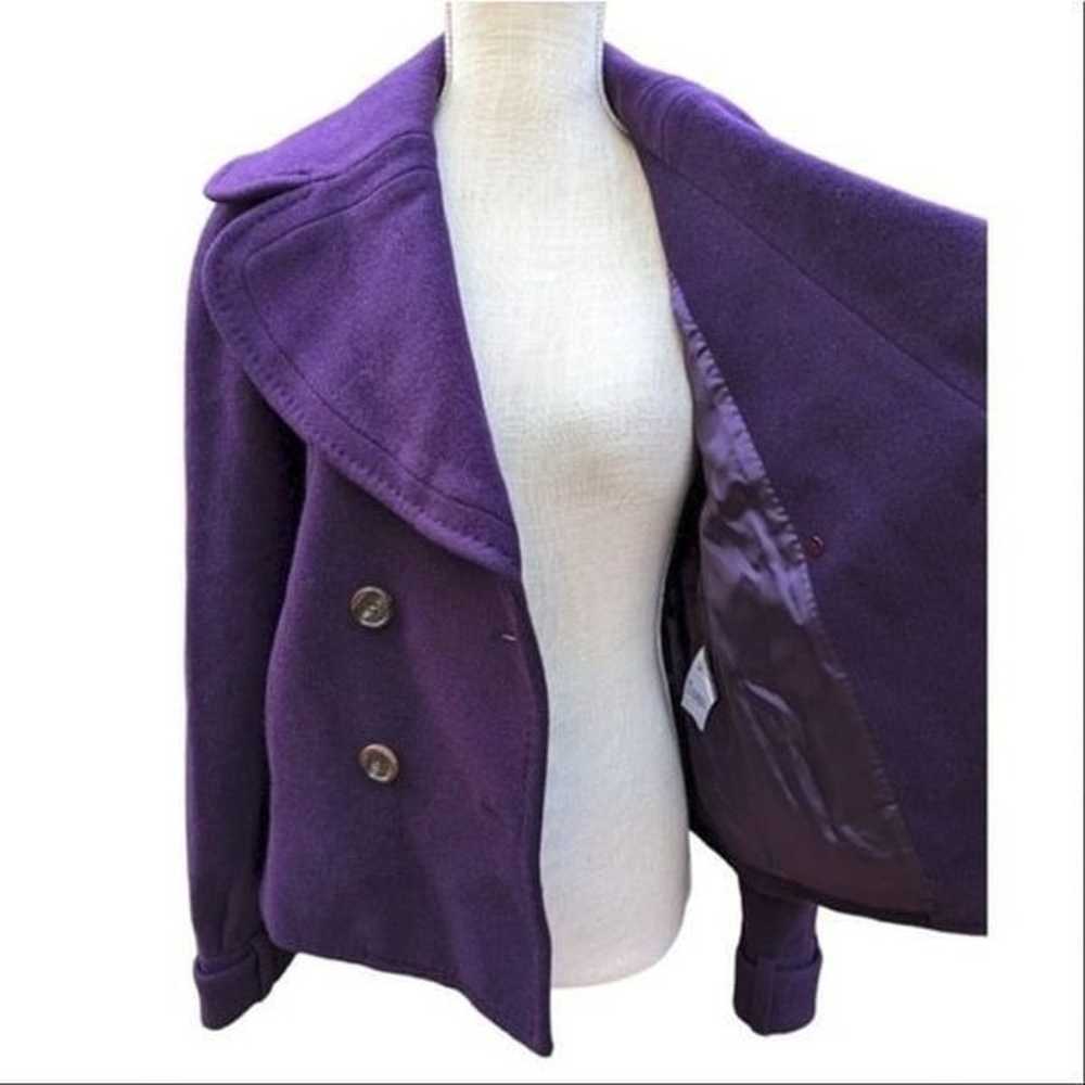 LIKE NEW Aquascutum London Women's Purple Wool & … - image 5