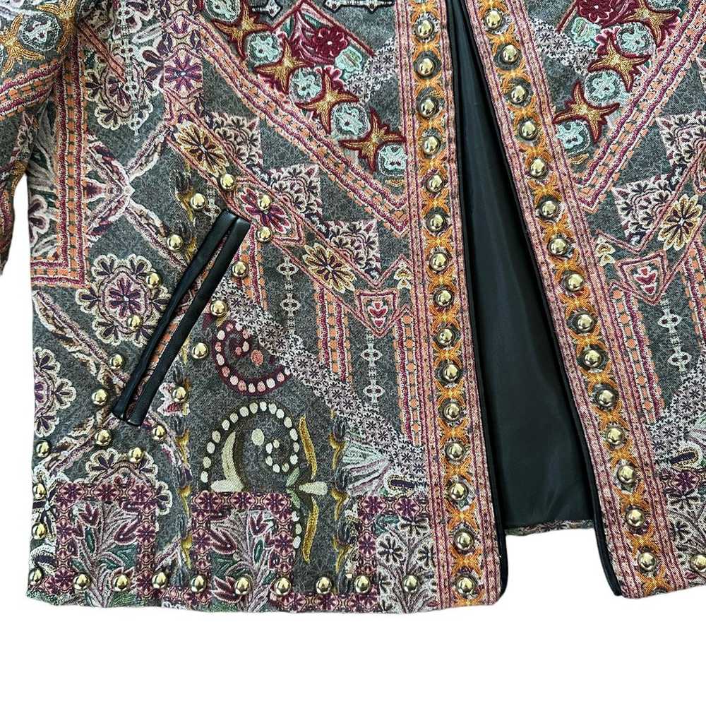 Hemant & Nandita Studded Quilt Jacket - image 6