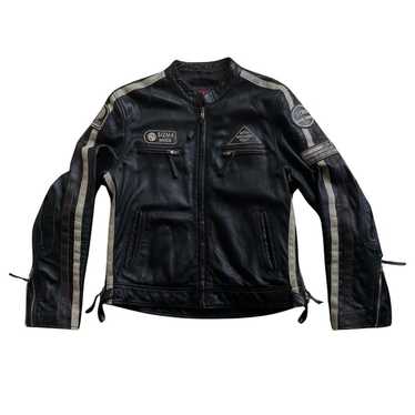 Real Leather Biker Jacket - image 1
