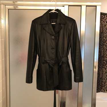 Winlit Leather Coat