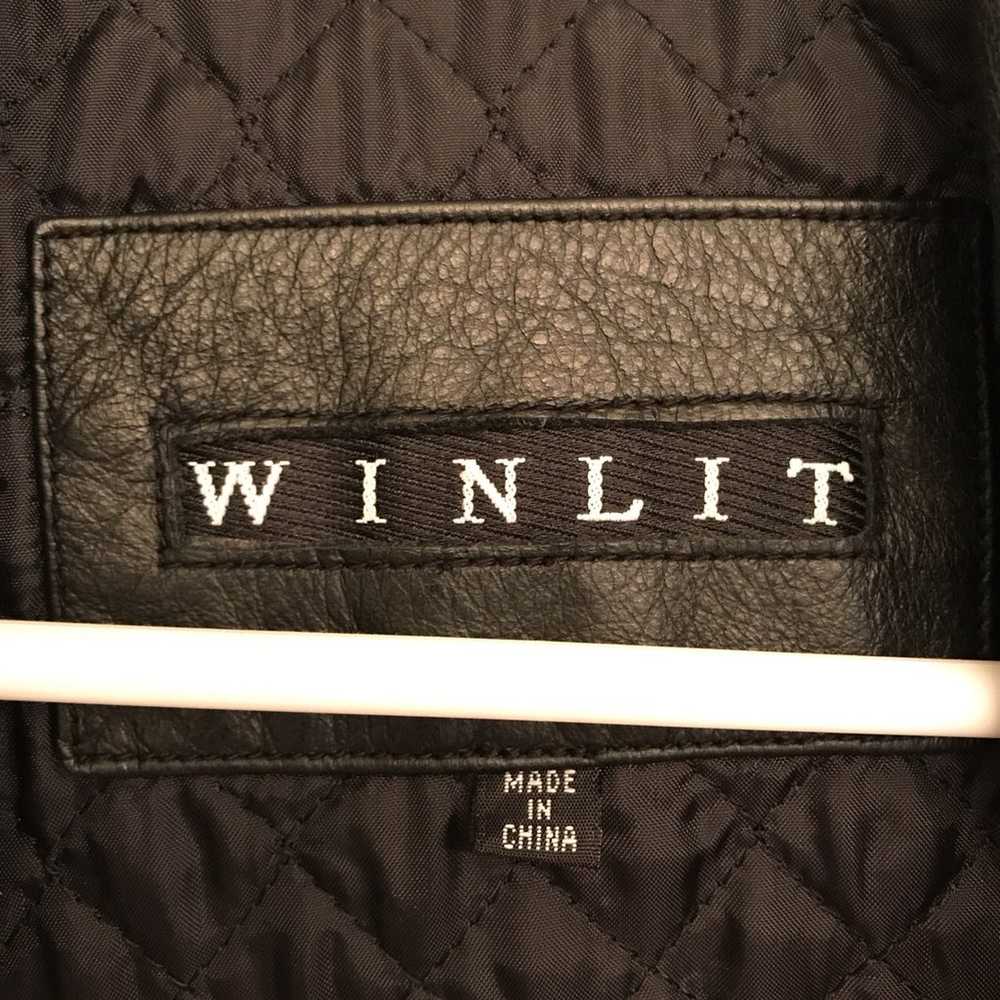 Winlit Leather Coat - image 3