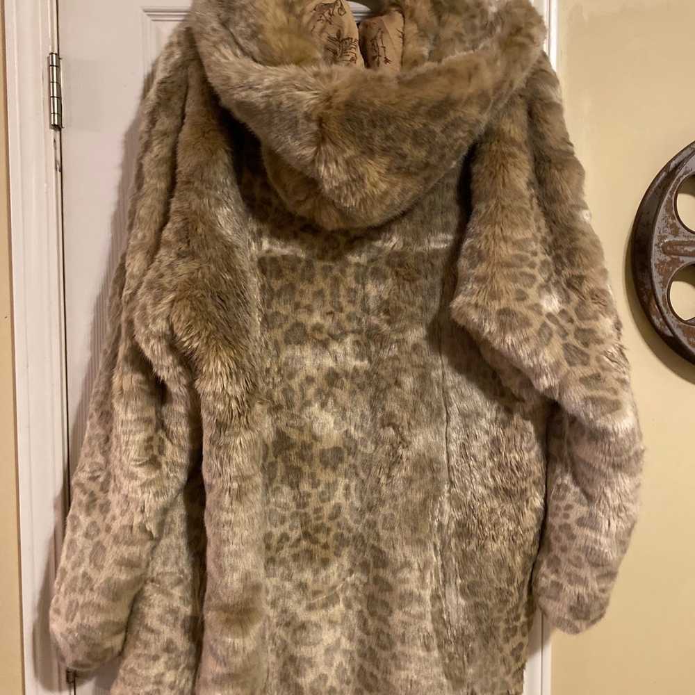 SpiritHood HOODED AFRICAN GOLDEN CAT LUXE FAUX FU… - image 4