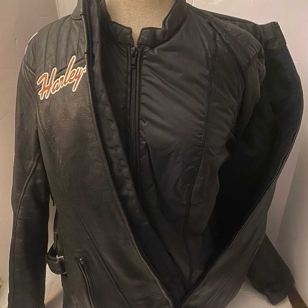Ladies 2W Harley Davidson Jacket WITH Thinsulated… - image 9