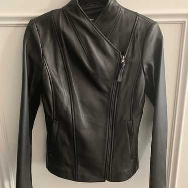 Mackage Black Leather Jacket