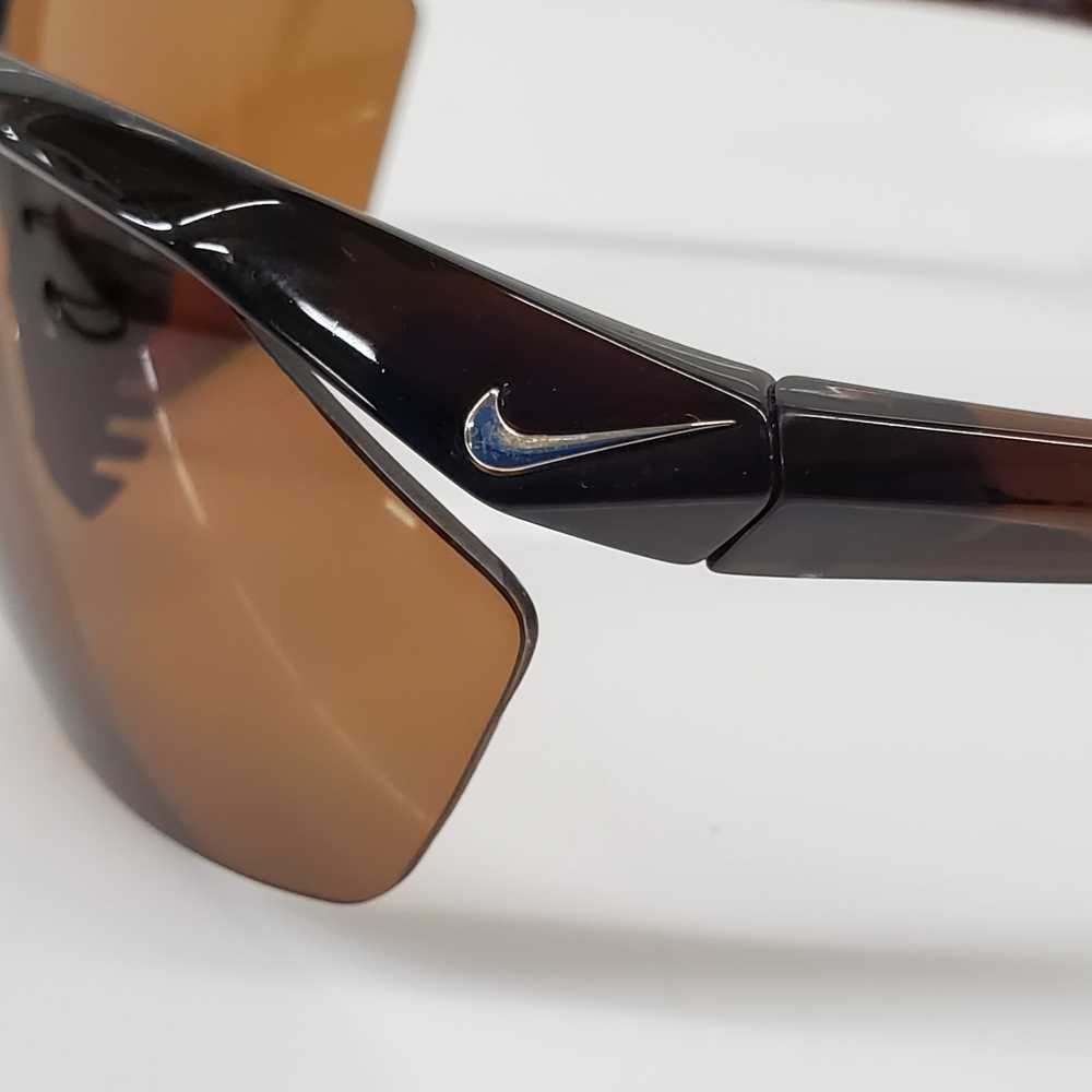 Nike Tailwind Brown Semi-Rimless Polarized Sungla… - image 4