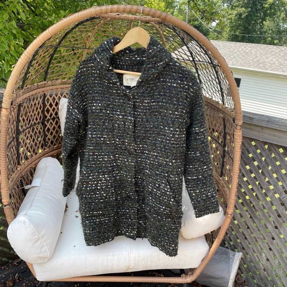 Isabel Marant Etoile Tweed Oversized Coat - image 1
