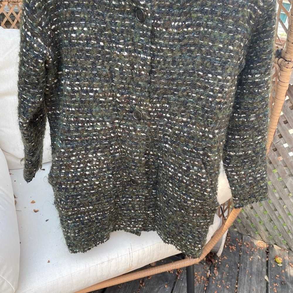 Isabel Marant Etoile Tweed Oversized Coat - image 3