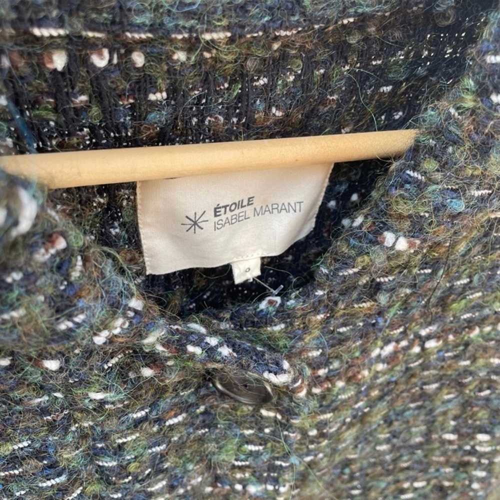 Isabel Marant Etoile Tweed Oversized Coat - image 4