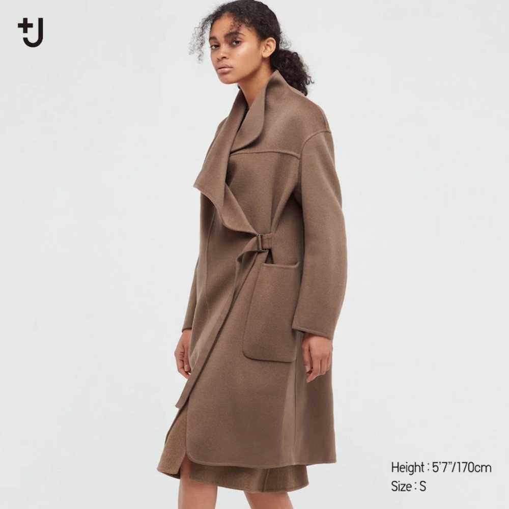 Uniqlo +J CASHMERE BLEND coat size small - image 2