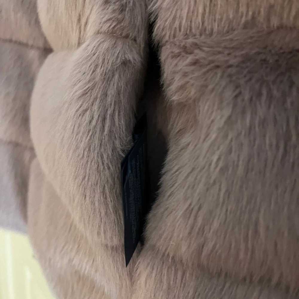 Herno Women's Faux-Fur Down Jacket Coat Mauve Siz… - image 6