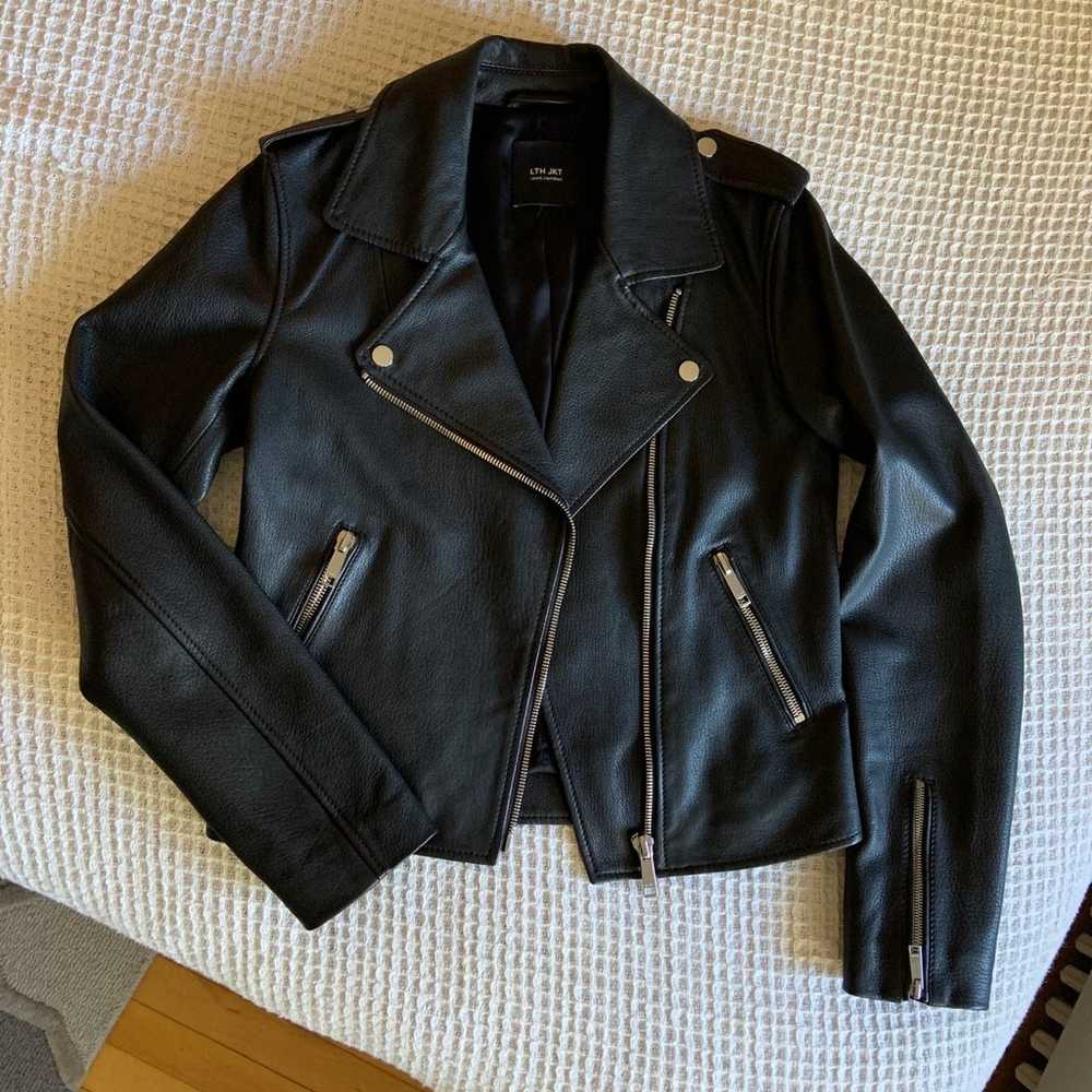 Leather Jacket “LTH JKT” - Like New! (Small) - image 1