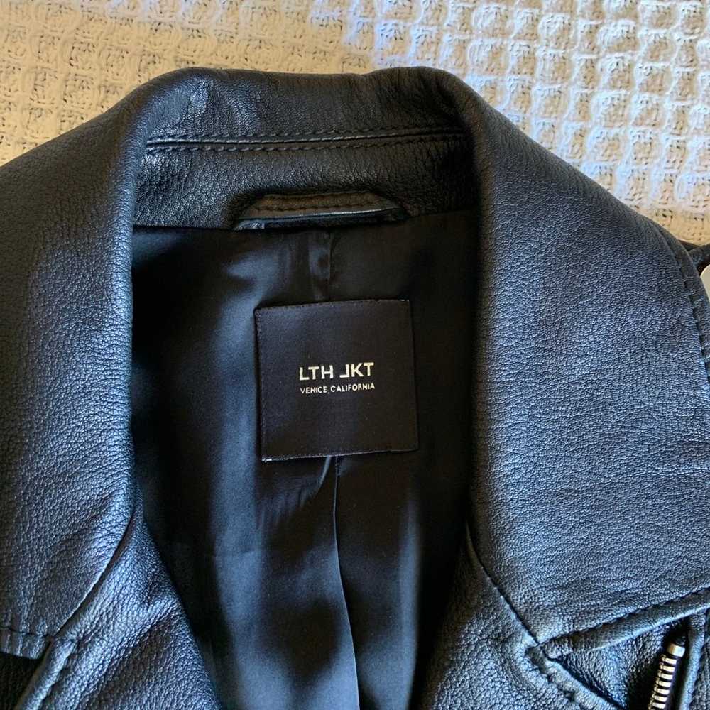 Leather Jacket “LTH JKT” - Like New! (Small) - image 2