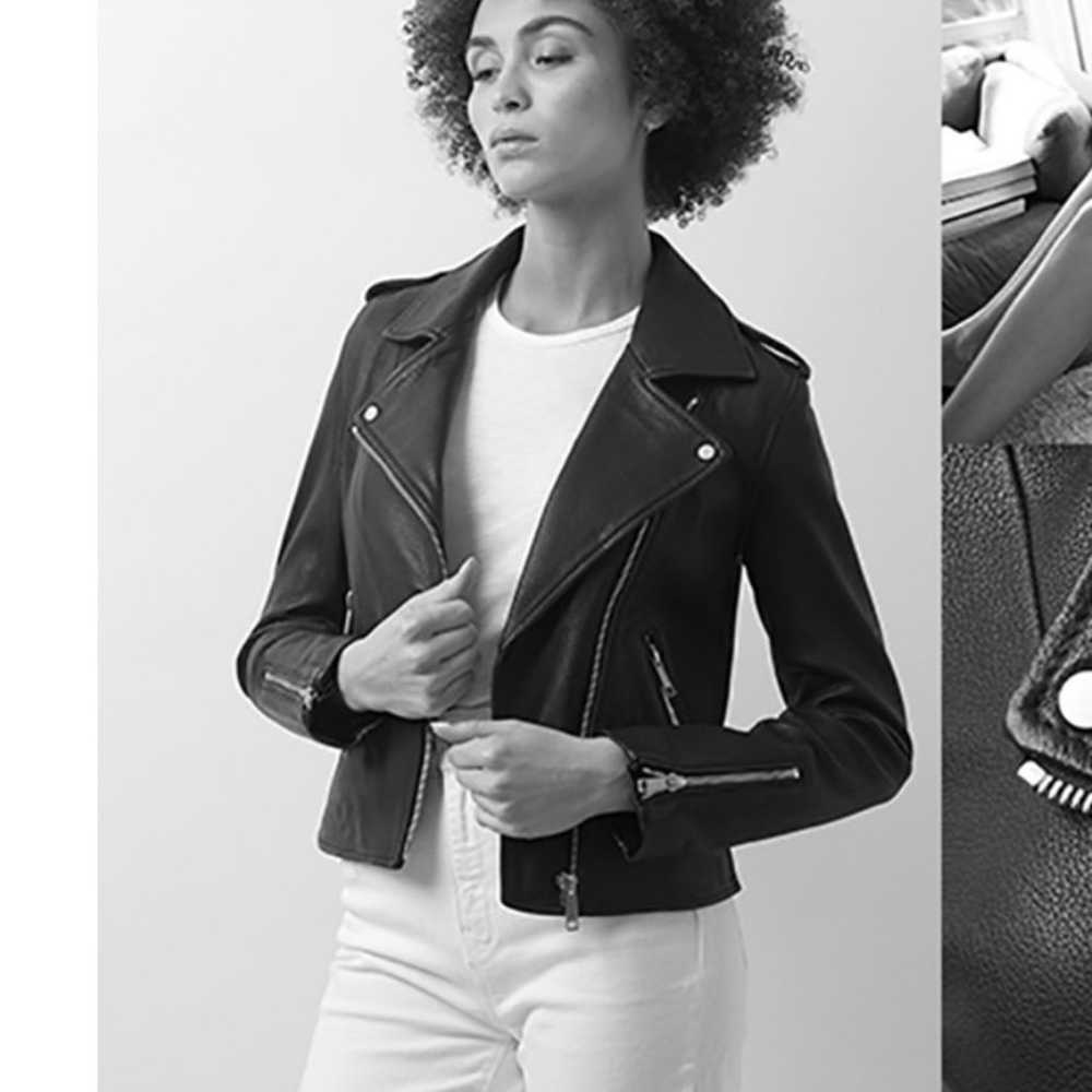 Leather Jacket “LTH JKT” - Like New! (Small) - image 5