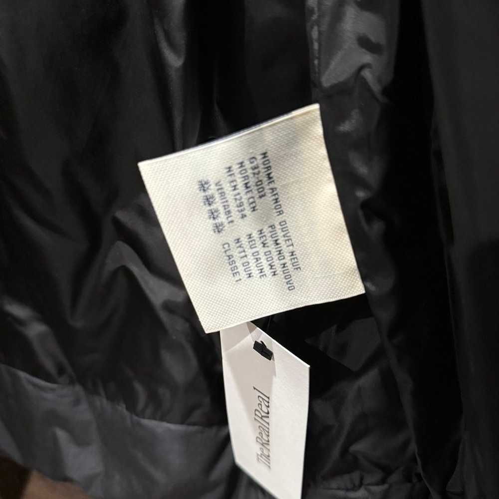 Moncler puffer jacket black red - image 10