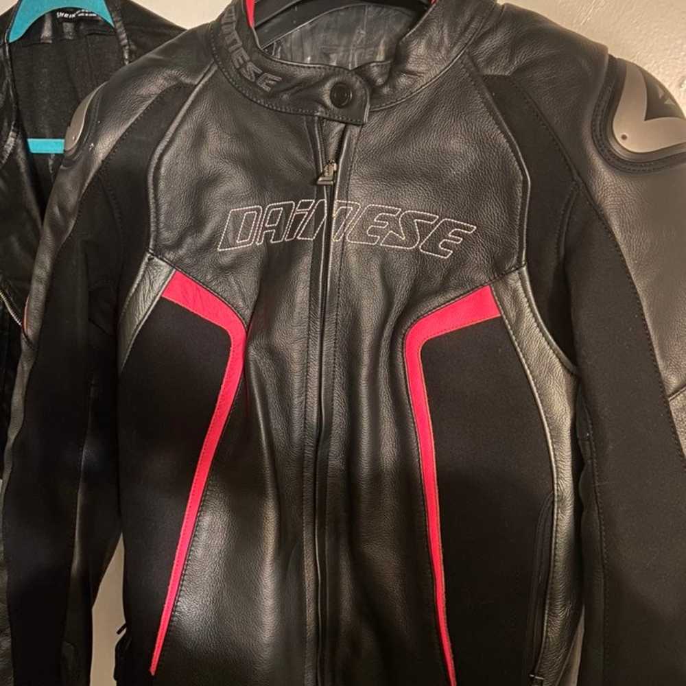 Dainese D1 Leather Race Jacket - image 1