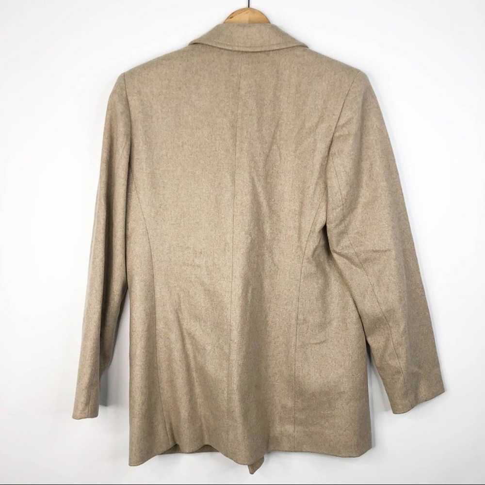 Burberry Vintage Cashmere Tan Coat - image 6