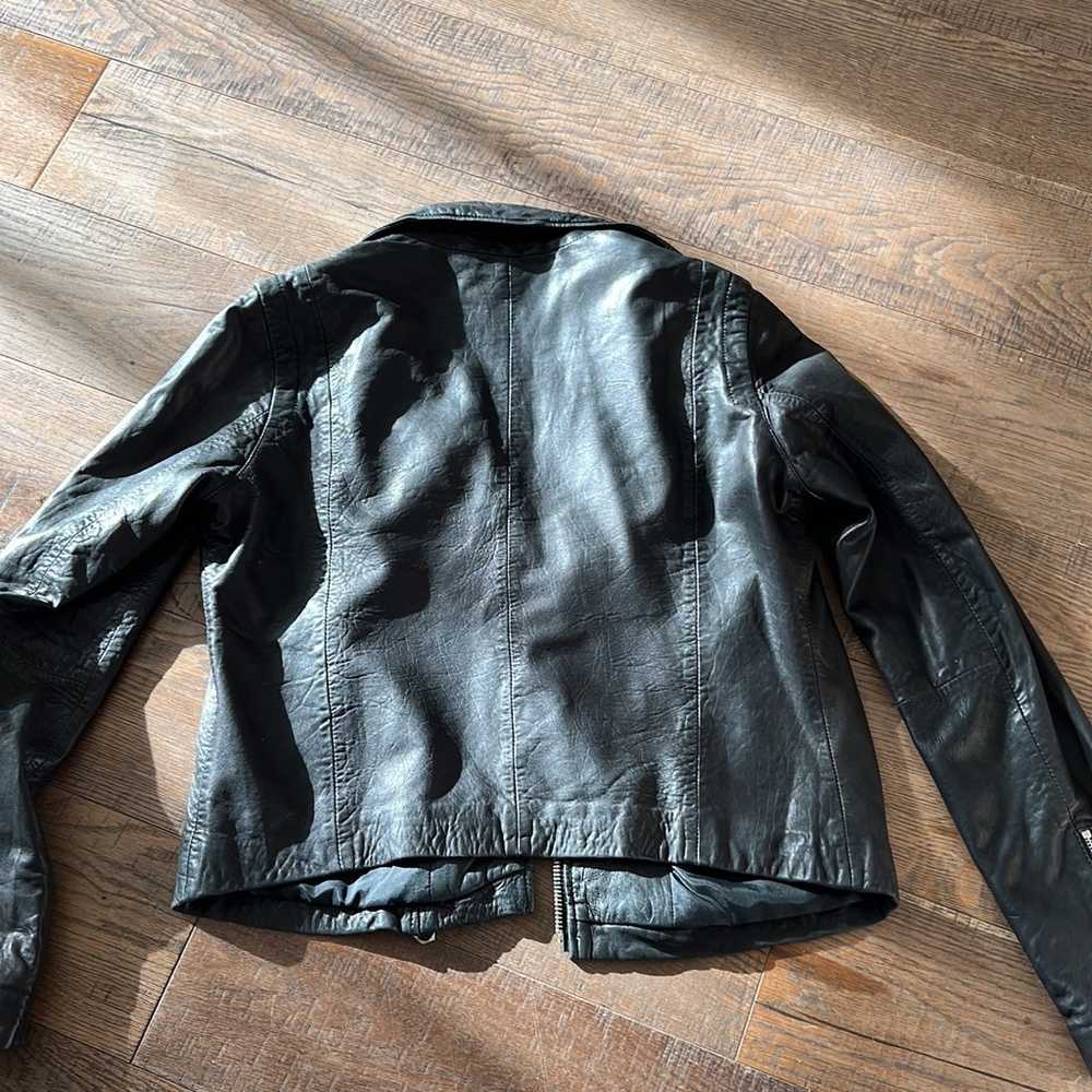 Black Leather Jacket - image 3