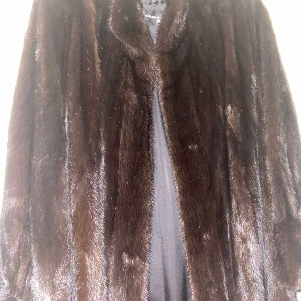 $10,000 Natural Mahogany Mink Coat REAL - image 1