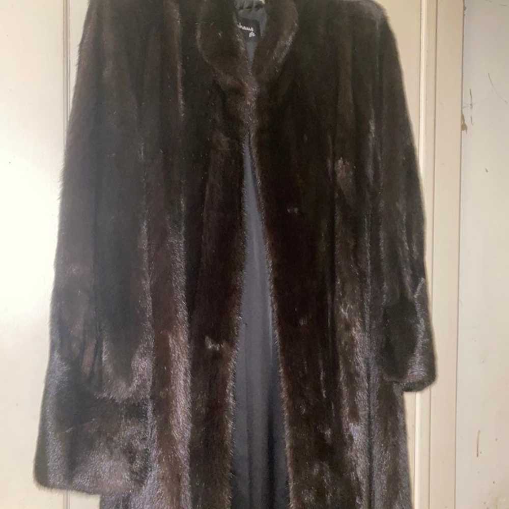 $10,000 Natural Mahogany Mink Coat REAL - image 3
