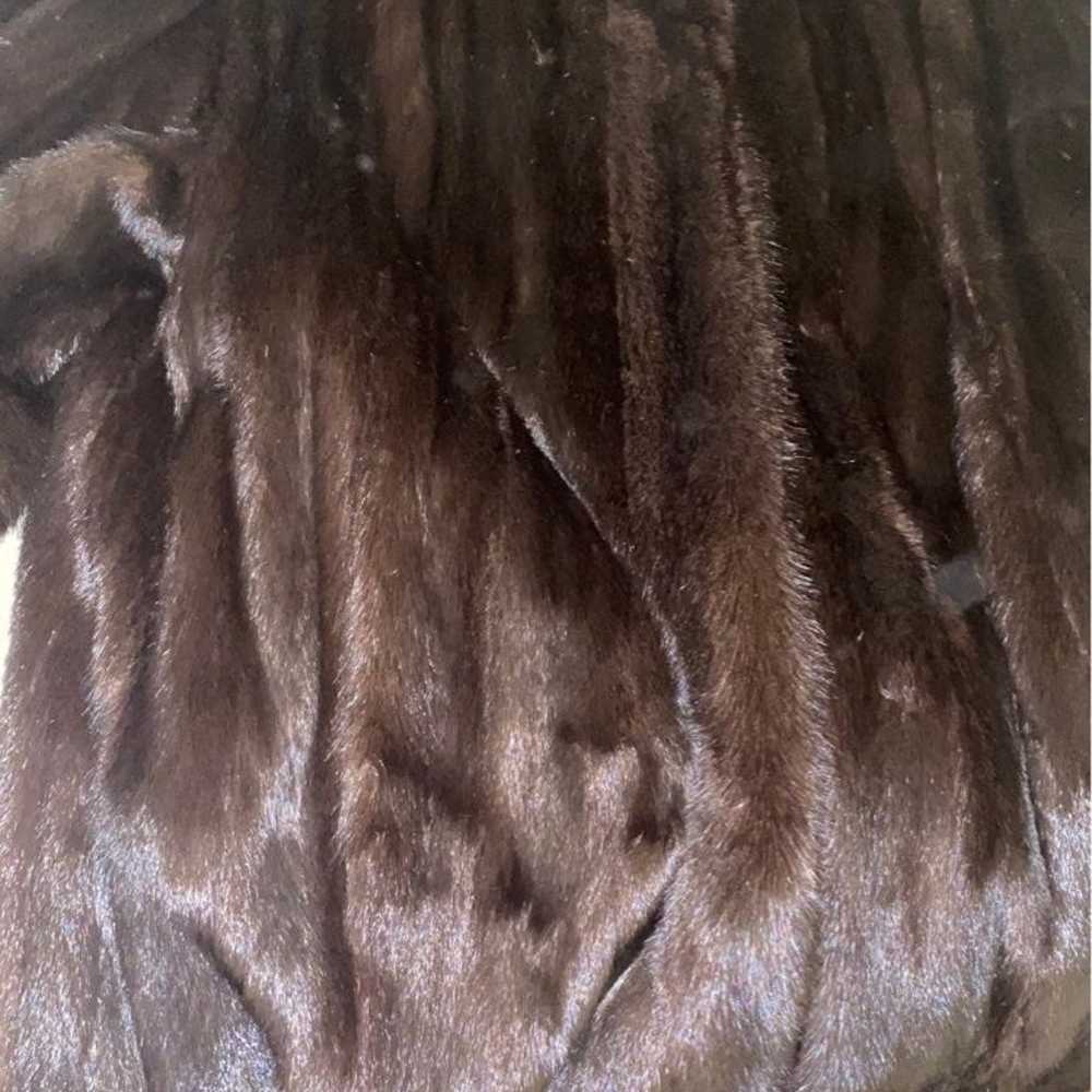 $10,000 Natural Mahogany Mink Coat REAL - image 6