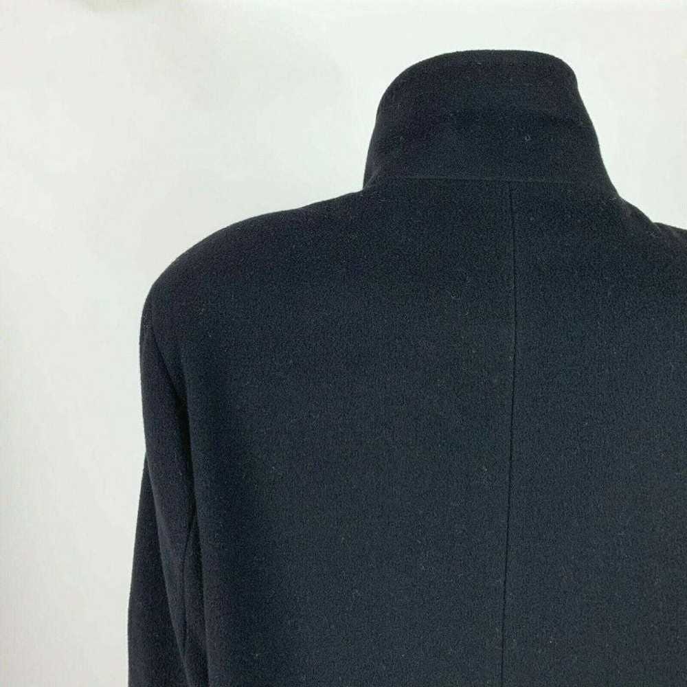 Cinzia Rocca due Stand Collar Coat Black Cashmere… - image 11