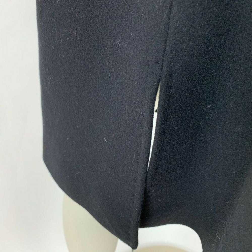 Cinzia Rocca due Stand Collar Coat Black Cashmere… - image 12