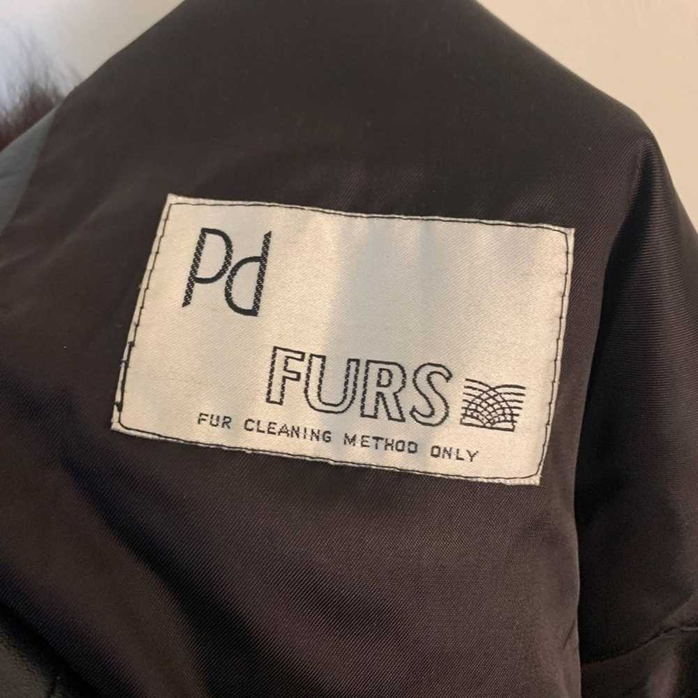 Vintage PD Furs Black Leather Jacket - image 5