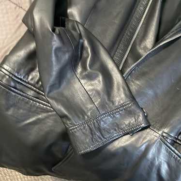 Armani Collezioni Leather Jacket - image 1