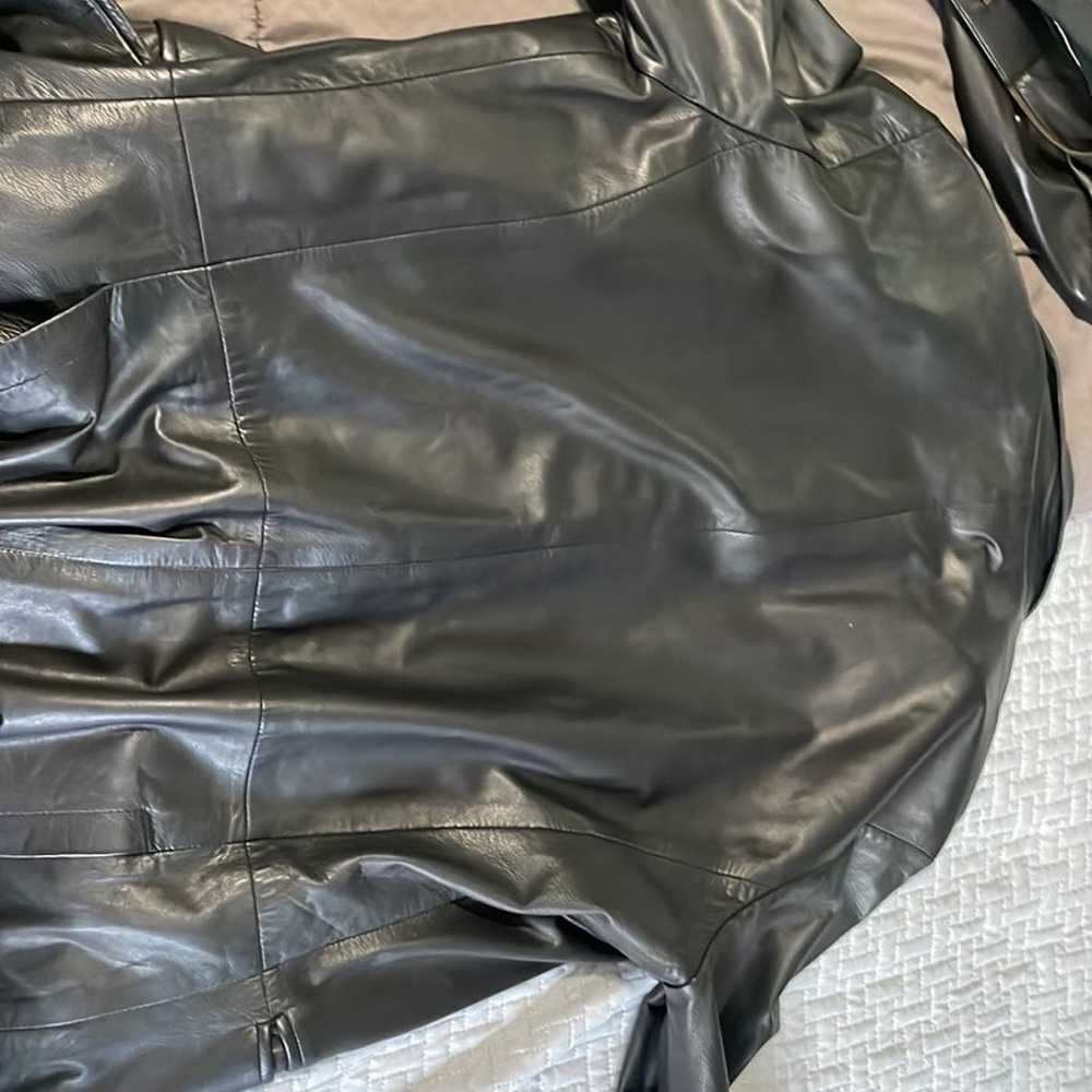 Armani Collezioni Leather Jacket - image 6