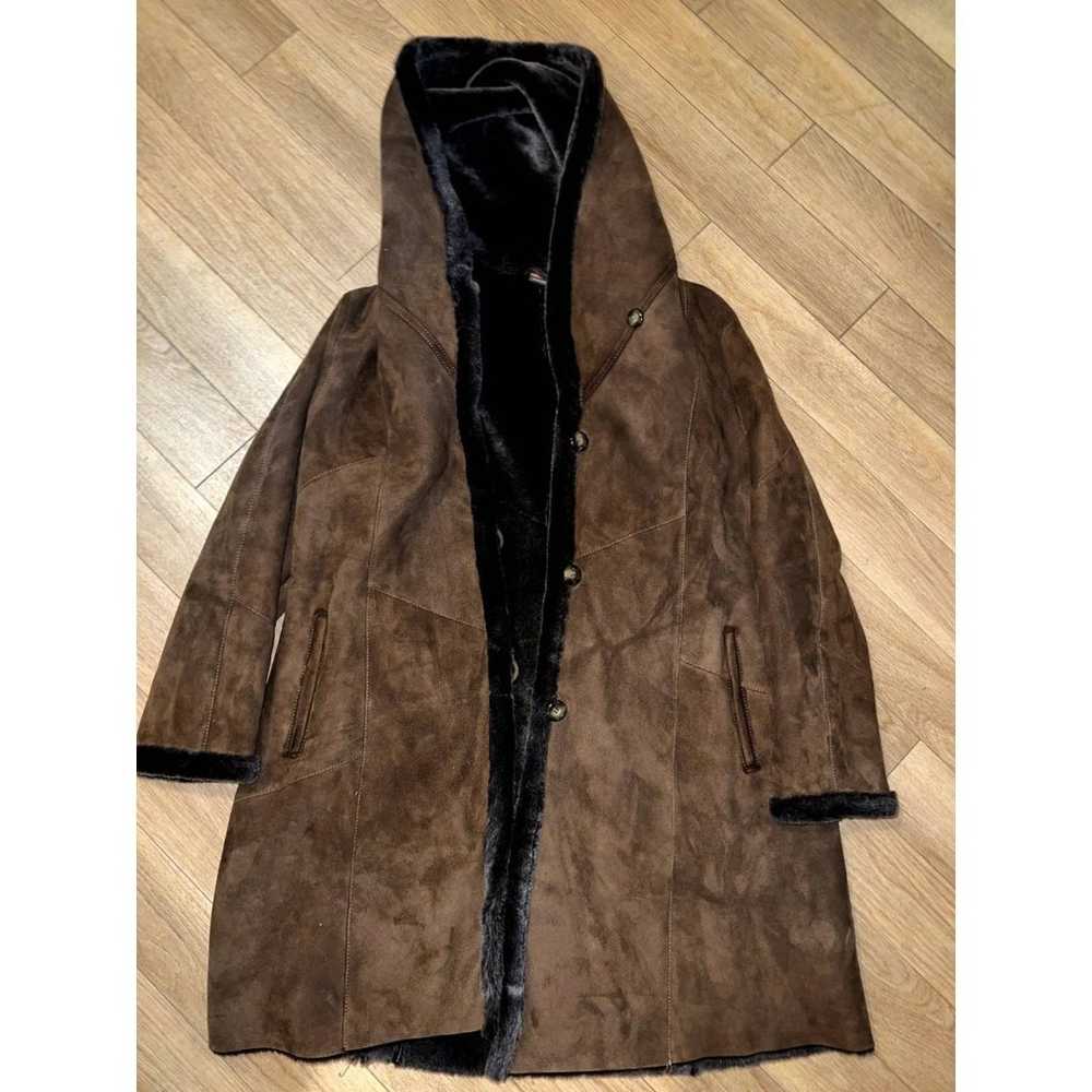 Autunno Shearlings Sheepskin Fur Coat Size Adult … - image 1