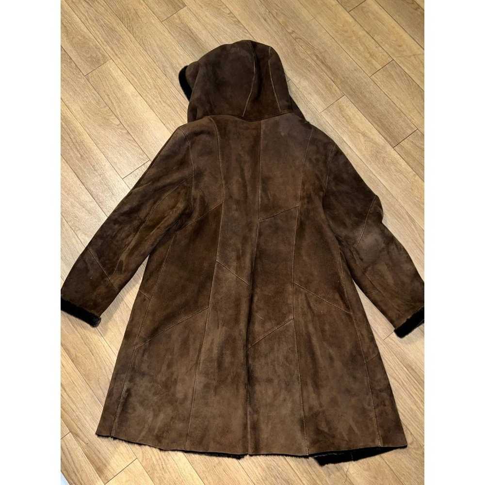 Autunno Shearlings Sheepskin Fur Coat Size Adult … - image 2