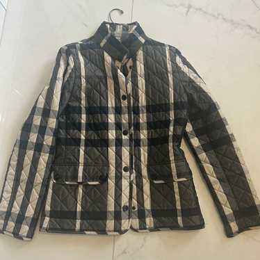 Burberry London quilted nova check jacket -small