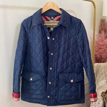 Burberry Quilted Navy Jacket