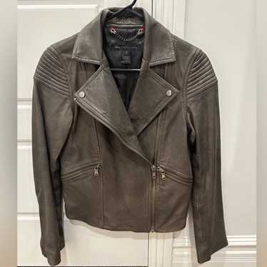Marc Jacobs gently used leather jacket. Great con… - image 1