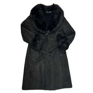 Vintage Morlands Lambskin Leather Faux Fur Sherpa… - image 1