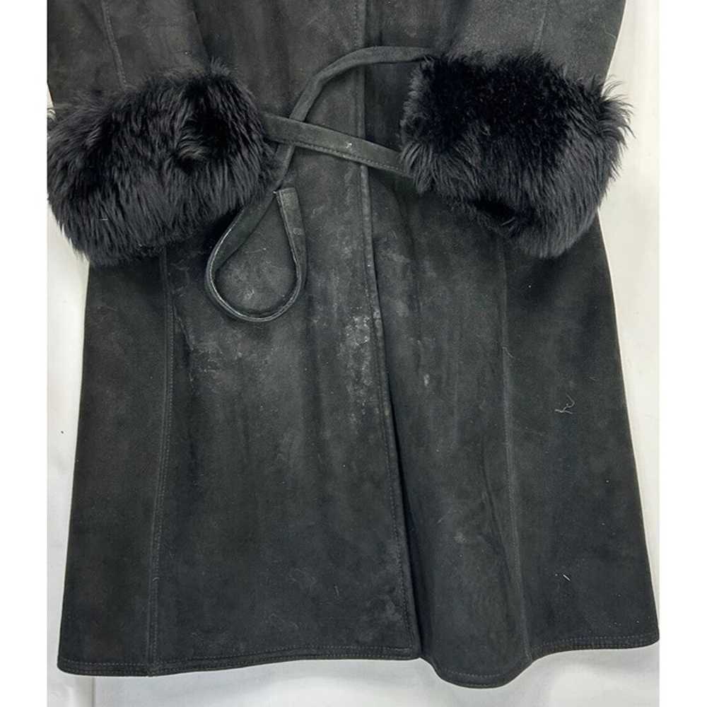 Vintage Morlands Lambskin Leather Faux Fur Sherpa… - image 3