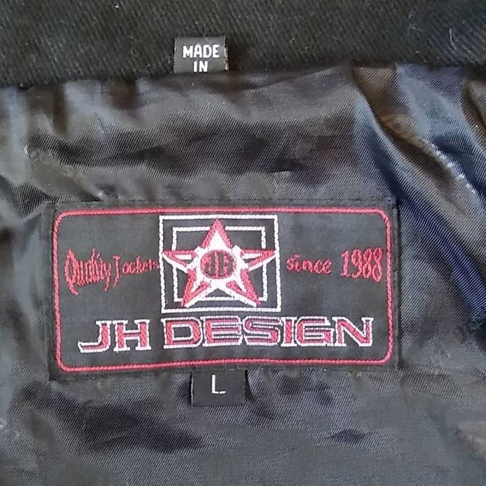 Jack Daniels Cropped Racing Jacket Sz. Large - JH… - image 7
