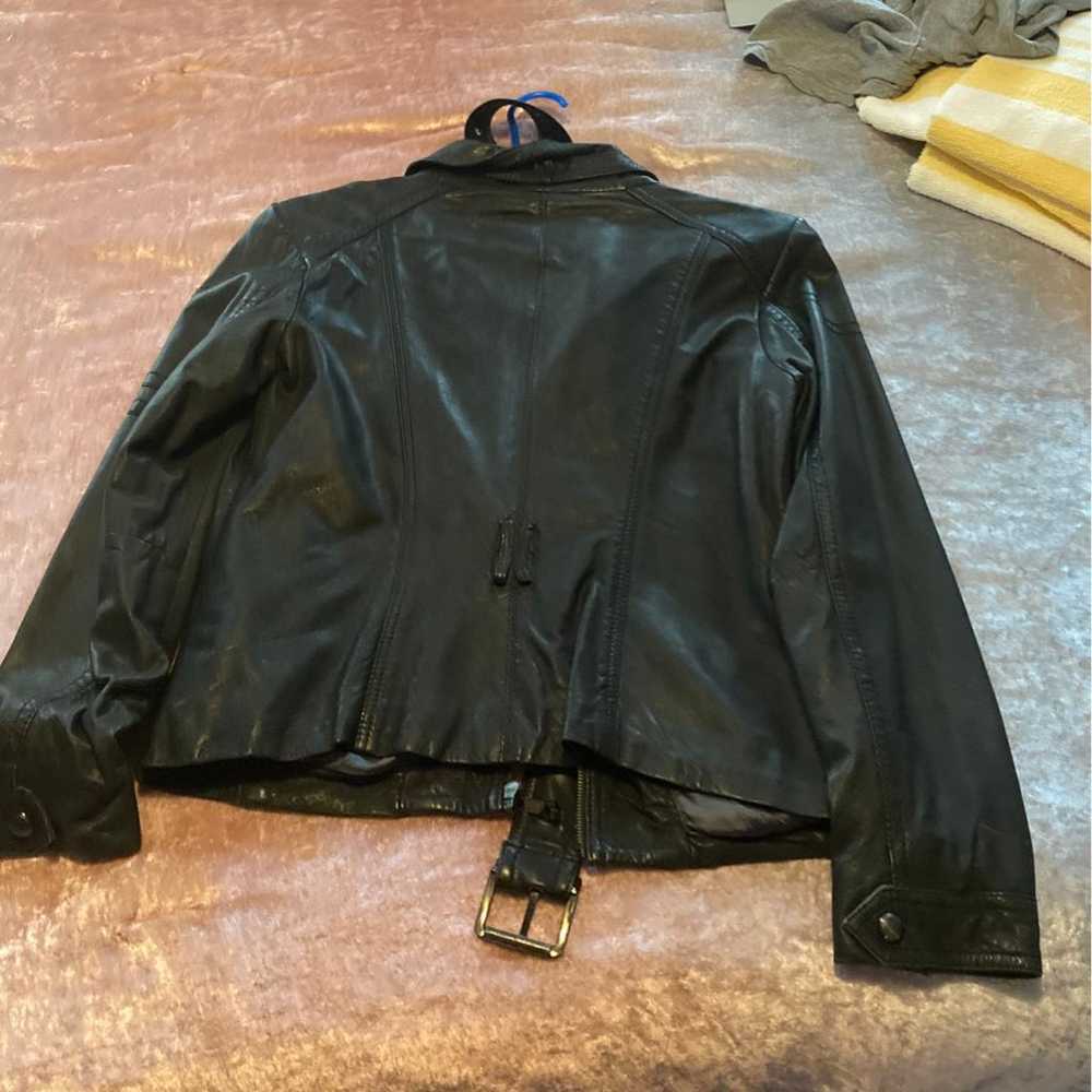 leather jacket women - image 5